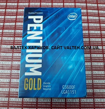 Процессор Intel Pentium Gold G5600F 2x3.9GHz BX80684G5600F | Процессор ...