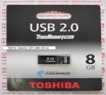 Флешка 8 Гб Toshiba THNU08SIPBLACK(BL5