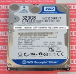Жесткий диск 320 Гб 2.5 SATA WD WD3200BPVT
