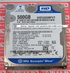Жесткий диск 500 Гб 2.5 SATA 2 WD WD5000BPVT