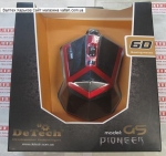 Игровая мышь DeTech G5 Black&Red