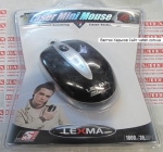 Лазерная мышка для ноутбука Lexma M529 USB Black