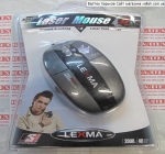 Лазерная мышка для ноутбука Lexma M540 USB Black