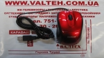 Мышка для пк DeTech DE-3056 USB Shiny Red