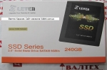 Новый диск ssd 240 гб Leven JS300 SATA3 JS300SSD240GB