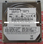Жесткий диск 120 Гб 2.5 IDE Toshiba MK1234GAX