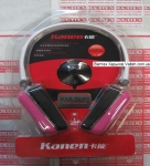 Наушники с микрофоном Kanen KM-920 Pink
