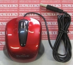 Мышка для пк DeTech DE-3052 USB Shiny Red