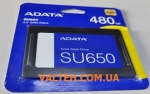 Новый 480 гб ссд ADATA SU650 ASU650SS-480GT-R