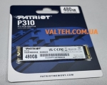 Новый SSD 480GB M.2 NVMe 2280 Patriot P310 P310P480GM28