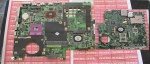 Нерабочая материнская плата для ноутбука Asus F5SL на разборку