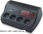 Стабилизатор напряжения Luxeon VK-1000E черный