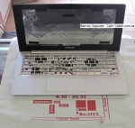 Корпус, петли Asus X201E