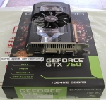 Видеокарта GTX 750 1Gb GDDR5 Gainward Golden Sample