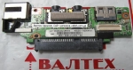 Плата Asus 1008P IO BOARD REV. 1.2