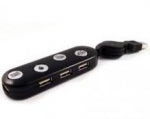 Четырехпортовый usb-хаб NeoDrive Black