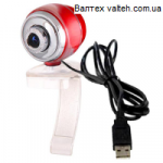 Веб камера DeTech FM368 RED