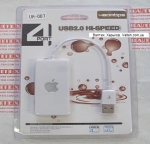 Четырехпортовый usb-хаб UH-007 White