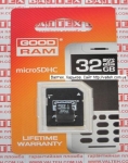 Карта памяти MicroSd 32gb class 4 Goodram