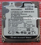 Жесткий диск 320 Гб 2.5 SATA 2 WD WD3200BEKT
