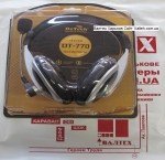 Наушники с микрофоном DeTech DT-770