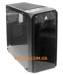 Корпус для пк с стеклом Golden Field GL702 3 LED FANS